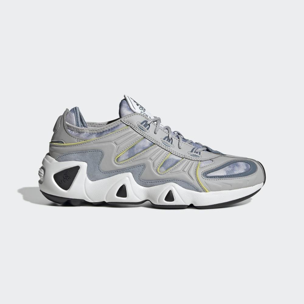 Adidas FYW S-97 Férfi Originals Cipő Szürke/Sárga Akció 049761-NHC